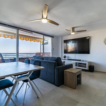 Vistas Azules -- Remodeled, Large Terrace, Spectacular Ocean Views And Beach Level Access Torremolinos Luaran gambar