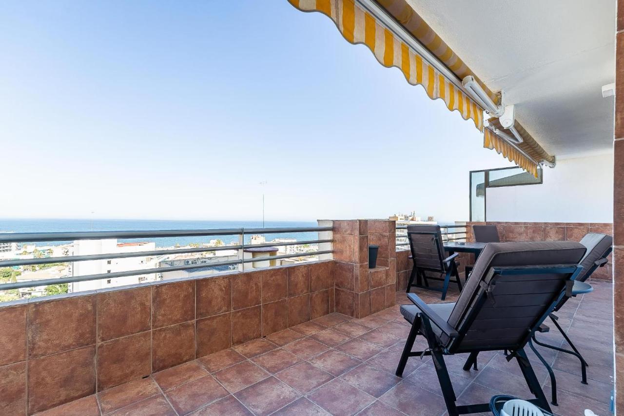 Vistas Azules -- Remodeled, Large Terrace, Spectacular Ocean Views And Beach Level Access Torremolinos Luaran gambar