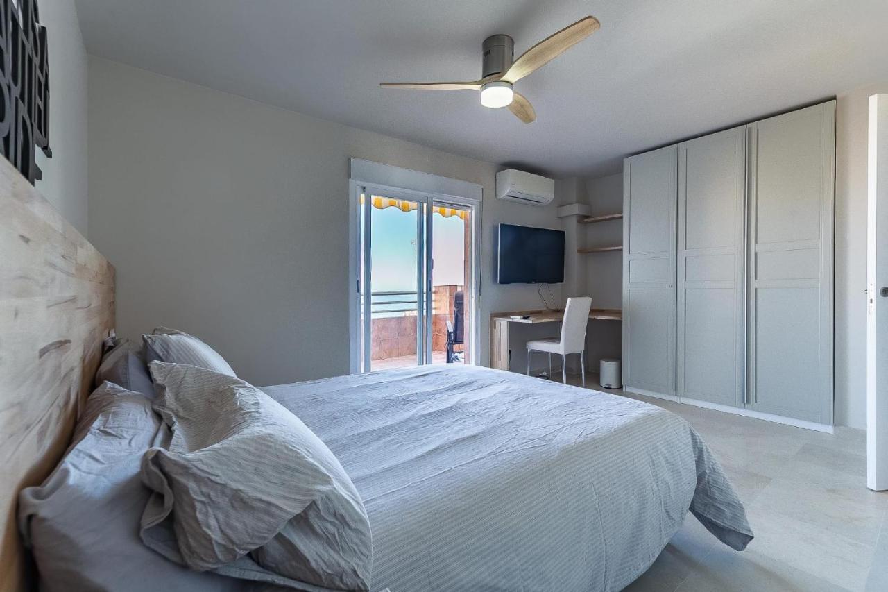 Vistas Azules -- Remodeled, Large Terrace, Spectacular Ocean Views And Beach Level Access Torremolinos Luaran gambar